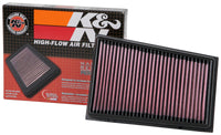 Thumbnail for K&N 07-11 Nissan 1.125in H x 9.063in L x 6.438in W Replacement Air Filter
