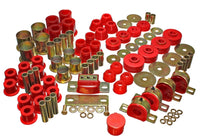 Thumbnail for Energy Suspension 73-80 Chevrolet / GMC 2WD 1/2 Ton Pickup Red Hyper-flex Master Bushing Set