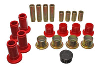 Thumbnail for Energy Suspension 94-01 Ram 1500 / 94-02 Ram 2500/3500 2WD Red Front Control Arm Bushing Set