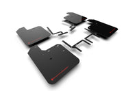 Thumbnail for Rally Armor 18-24 Jeep JL Wrangler Black UR Mud Flap w/Red Logo