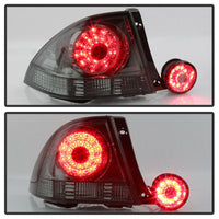 Thumbnail for Spyder 01-03 Lexus IS300 LED Tail Lights w/Inner Trunk Lights - Smoke (ALT-YD-LIS300-LED-SET-SM)
