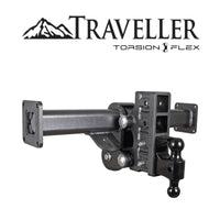Thumbnail for Gen-Y 27in Traveller Torsion-Flex 2.5in Shank 6in Drop 3.5K TW 21K Hitch Chassis Frame Mount