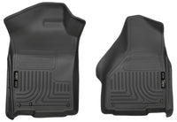 Thumbnail for Husky Liners 03-12 Dodge Ram 1500/2500/3500 Series Regular/Quad Cab WeatherBeater Black Floor Liners