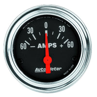 Thumbnail for Autometer Traditional Chrome Electrical Ammeter 2 1/6in 60A Gauge