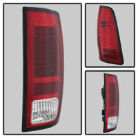 Thumbnail for Spyder Dodge Ram 1500 13-14 13-14 LED Tail Lights LED Model only - Red Clear ALT-YD-DRAM13-LED-RC