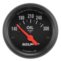 Thumbnail for Autometer Z-Series 52mm 140-300 Degrees F Electric Oil Temp Gauge