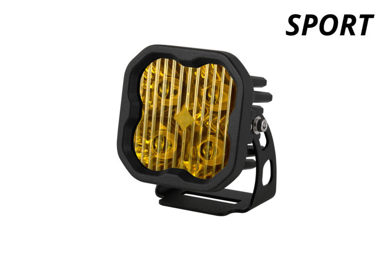 Diode Dynamics SS3 LED Pod Sport - Yellow Combo Standard (Single)