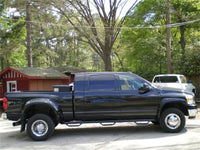 Thumbnail for N-Fab Nerf Step 06-09 Dodge Ram 1500/2500/3500 Mega Cab 6.4ft Bed - Gloss Black - Bed Access - 3in