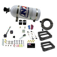 Thumbnail for Nitrous Express Dual Dom/Gas Nitrous Kit (100-500HP) w/10lb Bottle