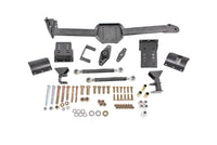 Thumbnail for BMR 05-14 S197 Mustang Body Mount Watts Link Rod End/Poly w/ Adj. Axle Clamps - Black Hammertone