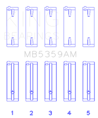 Thumbnail for King Mazda FE 2.0L Main Bearing Set