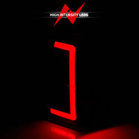 Thumbnail for ANZO 07-17 Ford Expedition LED Taillights w/ Light Bar Black Housing Smoke Lens