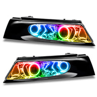 Thumbnail for Oracle Plymouth Prowler 97-02 SMD Halo Kit - ColorSHIFT w/ 2.0 Controller SEE WARRANTY