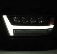 Thumbnail for AlphaRex 19-20 Ram 1500HD NOVA LED Proj Headlight Plank Style Matte Blk w/Activ Light/Seq Signal/DRL