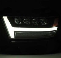 Thumbnail for AlphaRex 19-20 Ram 1500HD NOVA LED Proj Headlights Plank Style Chrome w/Activ Light/Seq Signal/DRL
