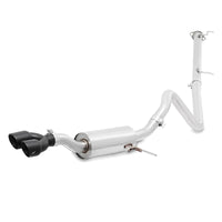 Thumbnail for Mishimoto 14-16 Ford Fiesta ST 1.6L 2.5in Stainless Steel Cat-Back Exhaust w/ Black Tips