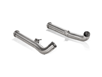 Thumbnail for Akrapovic 2019 Mercedes-Benz G63 AMG Link Pipe Set for OPF/GPF (SS)