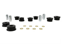 Thumbnail for Whiteline Plus 03+ Nissan 350z / Infiniti G35 Traction Control Rear Cradle Bushing Kit