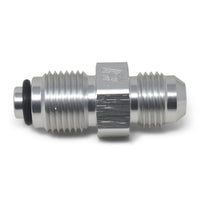 Thumbnail for Russell Performance -6 AN (male to 11/16in-18 O-ring seal) Power Steering Adapter. Clear anodized