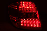 Thumbnail for ANZO 2006-2007 Mercedes Benz M Class W164 LED Taillights Red/Clear