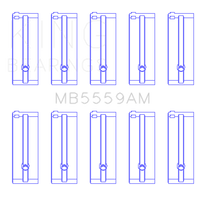 Thumbnail for King Isuzu 4ZB1 (Size STD) Main Bearing Set