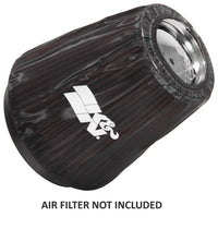 Thumbnail for K&N Black Drycharger Round Tapered Custom Air Filter Wrap