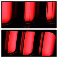 Thumbnail for Spyder 05-09 Ford Mustang (White Light Bar) LED Tail Lights - Black ALT-YD-FM05V3-LED-BK