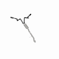 Thumbnail for MagnaFlow SYS Cat-Back 3.5in Black Dual Split Rear Tips 14-15 Chevy Silverado/GMC Sierra 4.3L-5.3L