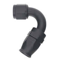 Thumbnail for DeatschWerks 10AN Female Flare Swivel 120-Degree Hose End PTFE - Anodized Matte Black