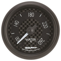 Thumbnail for Autometer GT Series 52mm Full Sweep Electronic 100-260 Deg F Water Temperature Gauge