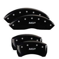 Thumbnail for MGP 4 Caliper Covers Engraved Front & Rear MGP Black finish silver ch