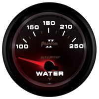 Thumbnail for Autometer Phantom II 2-5/8in 100-250 Degrees F Electrical Water Temperature Gauge