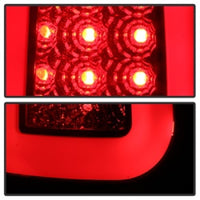 Thumbnail for Spyder 08-16 Ford Super Duty F-250 V3 Light Bar LED Tail Lights - Blk Smoke ALT-YD-FS07V3-LBLED-BSM