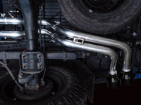 Thumbnail for AWE 16-22 Toyota Tacoma 0FG Catback Exhaust w/ BashGuard - Dual Diamond Black Tips