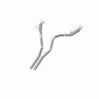 Thumbnail for Magnaflow 2014 Ford Mustang V6 3.7L Comp Series Dual Split Rear Polished Stainless C/B Perf Exhaust