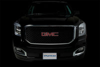 Thumbnail for Putco 15-20 GMC Yukon XL - Liquid 3D Slot / Black Denali Style Lighted Boss Grille