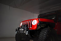Thumbnail for DV8 Offroad 2020+ Jeep JT Grill Amber Marker Lights