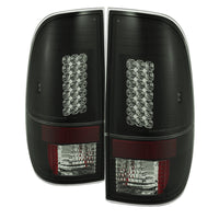 Thumbnail for Spyder Ford F150 side 97-03/F250 Super Duty 99-07 LED Tail Lights Blk Smke ALT-YD-FF15097-LED-BSM