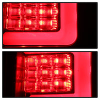 Thumbnail for Spyder 07-10 Jeep Grand Cherokee Light Bar LED Tail Lights - Black ALT-YD-JGC07V2-LB-BK