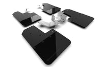 Thumbnail for Rally Armor 21-24 Ford Bronco (Plstc Bmpr - NO Rptr/Sprt - NO RR/RB) Blk Mud Flap w/Met. Blk Logo