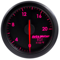Thumbnail for Autometer Airdrive 2-1/16in EGT Gauge 0-2000 Degrees F - Black