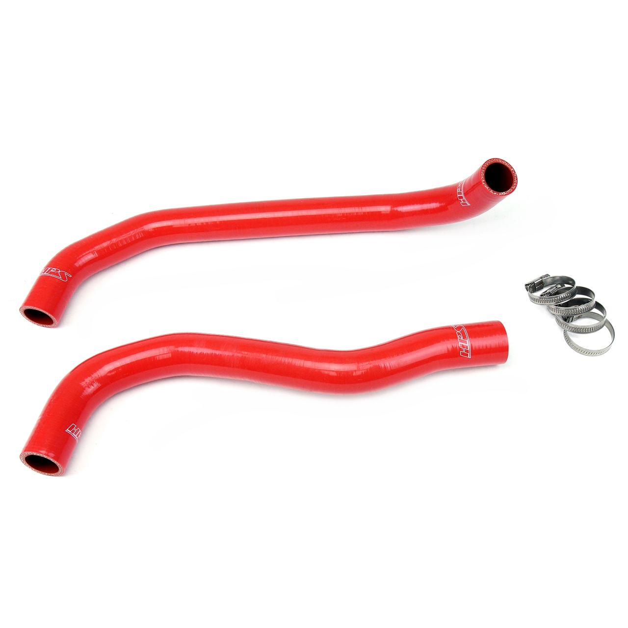 HPS Reinforced Red Silicone Radiator Hose Kit Coolant for Acura 09-14 TSX 2.4L 4Cyl