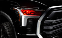 Thumbnail for Oracle 2022+ Toyota Tundra ColorSHIFT RGB Demon Eye Headlight Upgrade Kit SEE WARRANTY