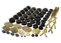 Thumbnail for Energy Suspension 68-70 Chevrolet Biscayne/Bel Air/Caprice/Impala Body Mount Set w/ Hardware - Black