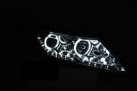 Thumbnail for ANZO 2011-2013 Kia Optima Projector Headlights w/ Halo Chrome (CCFL)