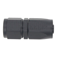 Thumbnail for DeatschWerks 8AN Female Swivel Straight Hose End CPE - Anodized Matte Black