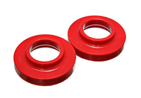 Thumbnail for Energy Suspension Frt. Spring Pad Set Jeep Tj - Red