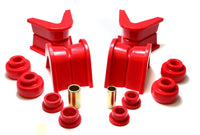 Thumbnail for Energy Suspension 76-77 Ford Bronco/66-72 F-100/F-150 Red 7 Deg Offset Complete 14 Pc C-Bushing Set