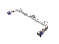 Thumbnail for aFe Takeda 2-1/2in 304 SS Axle-Back Exhaust w/ Blue Flame Tips 14-18 Mazda 3 L4 2.0L/2.5L