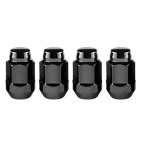 Thumbnail for McGard Hex Lug Nut (Cone Seat Bulge Style) M12X1.5 / 3/4 Hex / 1.45in. Length (4-Pack) - Black